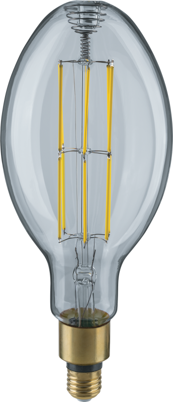 лампа светодиодная филаментная высокомощная 14 340 nll-ed120-24-230-840-е27-cl 24вт прозрачная 4000к нейтр. бел. e27 (с переходником на e40) 4200лм 176-264в navigator 14340 от BTSprom.by