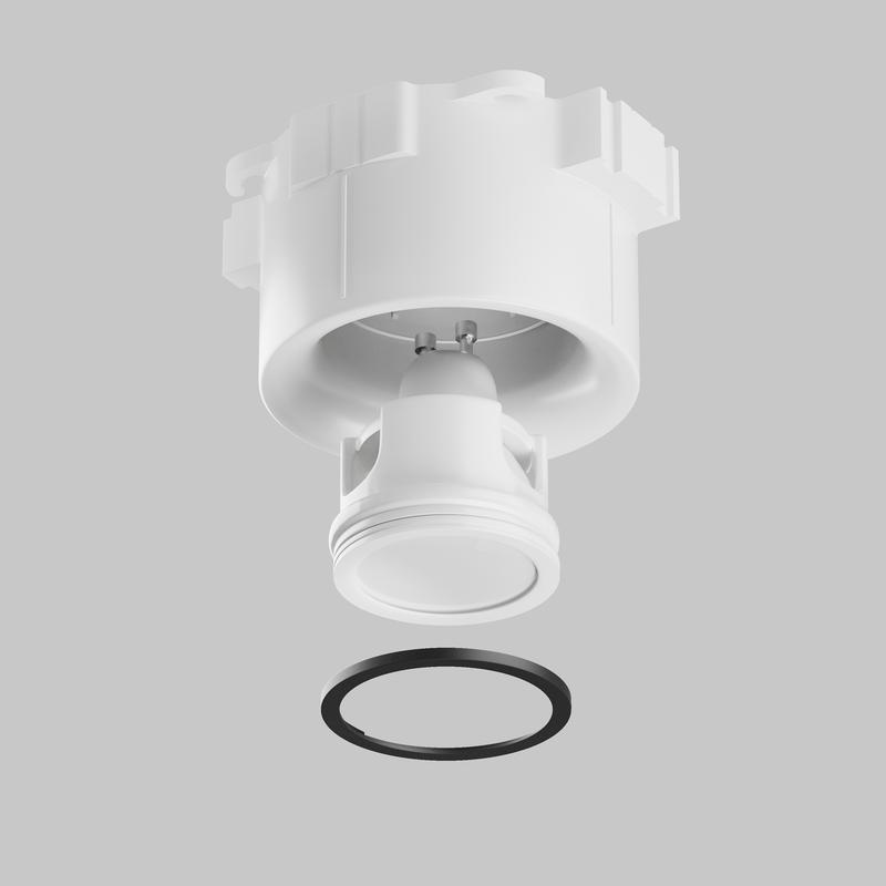  Кольцо фиксирующее для Intro GU10 черн. Maytoni DLA110-B фото в каталоге от BTSprom.by