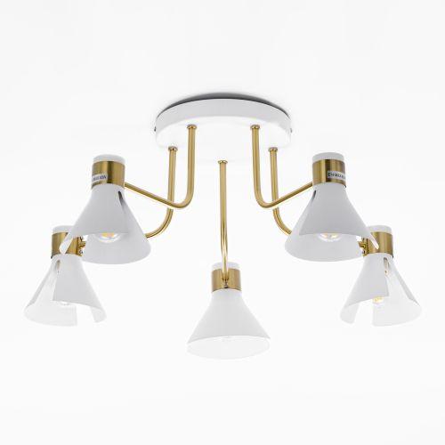  Люстра Maira 7054-735 5хE14 40Вт Rivoli Б0054697 фото в каталоге от BTSprom.by