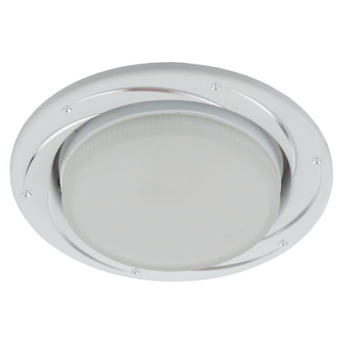 светильник kl 77 al/wh /1 set 5 gx53 ip20 под лампу встраив. серебр./бел. (уп.5шт) эра б0070933 от BTSprom.by