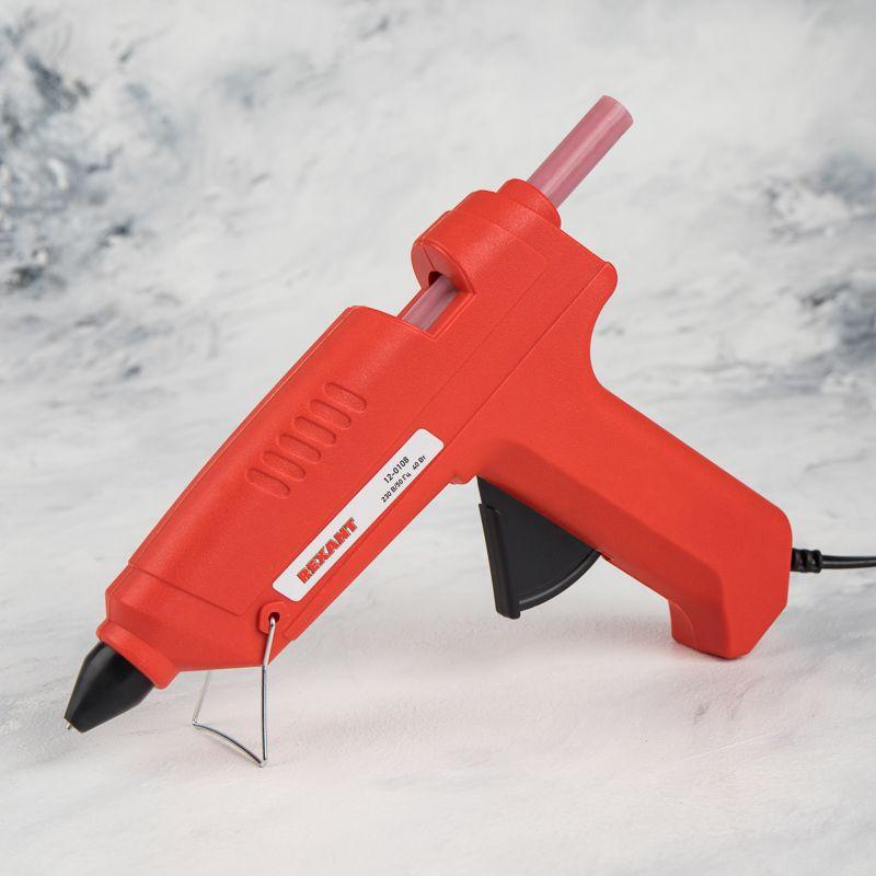  Пистолет клеевой 40Вт большой (блист.) REXANT 12-0108 фото в каталоге от BTSprom.by