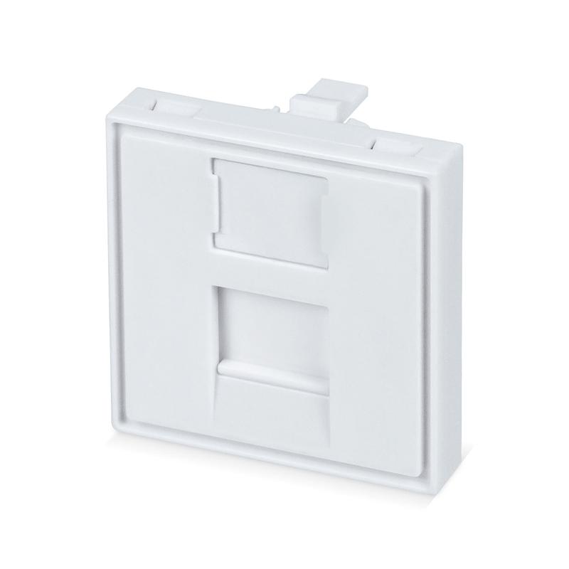 вставка 45х45 mosaic fp-45-1m для 1 модуля формата keystone jack cabeus 7783c от BTSprom.by