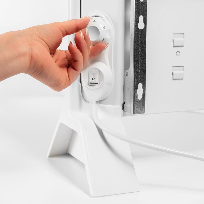  Конвектор 2000Вт с мех. термостатом Lamken с верт. решеткой и кабелем 1.8м бел. Leg 230506 фото в каталоге от BTSprom.by