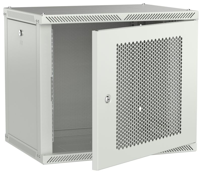шкаф linea w 2.0 9u 600х450мм дверь перфорир. сер. itk lwr3-09u64-pf-2 от BTSprom.by