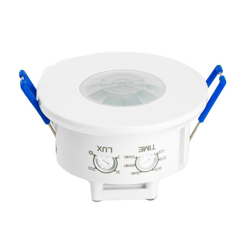 датчик движения и освещенности 1200вт 8м 120град. (гориз.) 360град. (верт.) бел. sen55 артикул 51519 feron 51519 от BTSprom.by