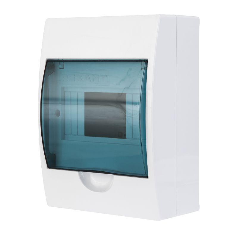  Бокс ЩРН-П-6 IP41 пластик. бел. Rexant 11-0306 фото в каталоге от BTSprom.by