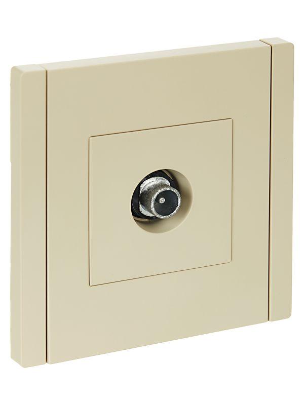 розетка tv проходная forte&piano fp429 ваниль iek fp-a10-p-k10 от BTSprom.by