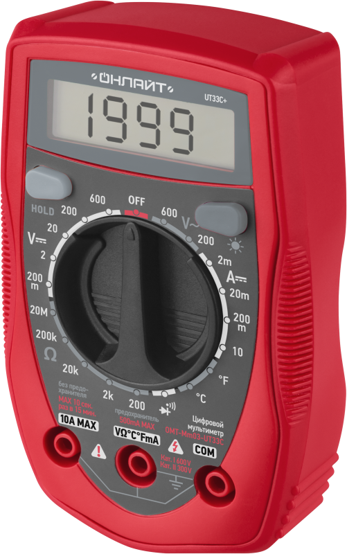 мультиметр 90 230 omt-mm03-ut33c (ut33c+) онлайт 90230 от BTSprom.by