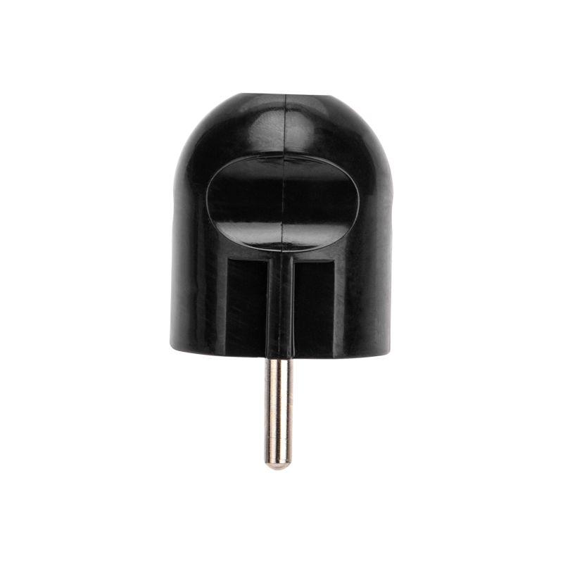  Вилка Евро прямая с з/к 16А черн. Rexant 11-8950 фото в каталоге от BTSprom.by