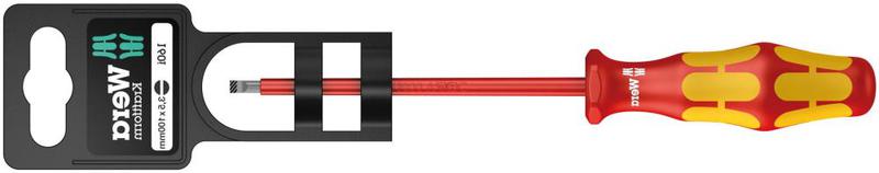 отвертка диэлектрическая шлицевая 160 i sl vde sb (1х5.5х125мм) wera we-100004 от BTSprom.by