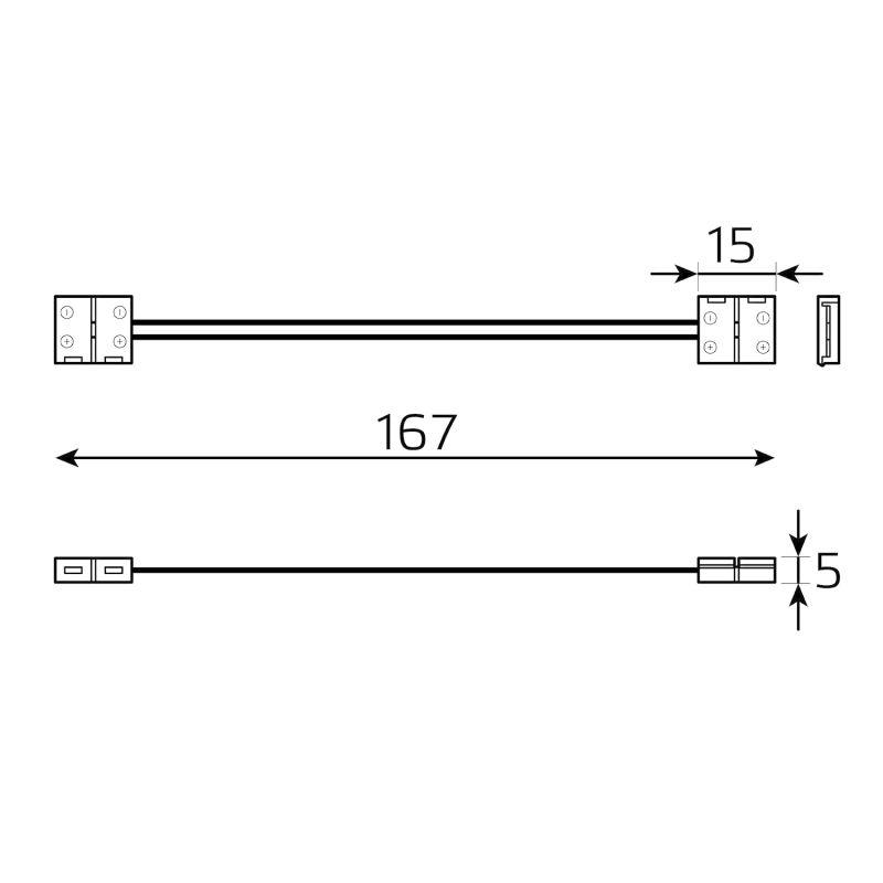  Набор коннекторов для светодиодной ленты 10мм 5050 IP20 GAUSS BT433 фото в каталоге от BTSprom.by