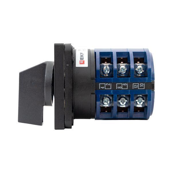  Переключатель кулачковый ПК-1-43 3П 32А "1-0-2" EKF pk-1-43-32 фото в каталоге от BTSprom.by