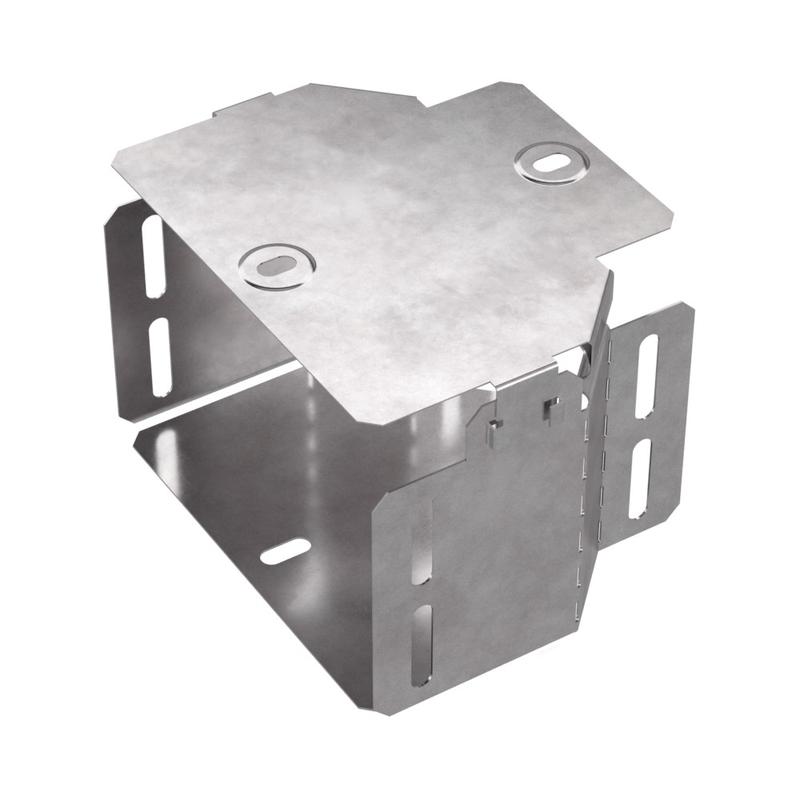 Переходник для лотка симметричный 150х100х100 0.7мм с крышкой Стандарт Промрукав PR16.0470 от BTSprom.by