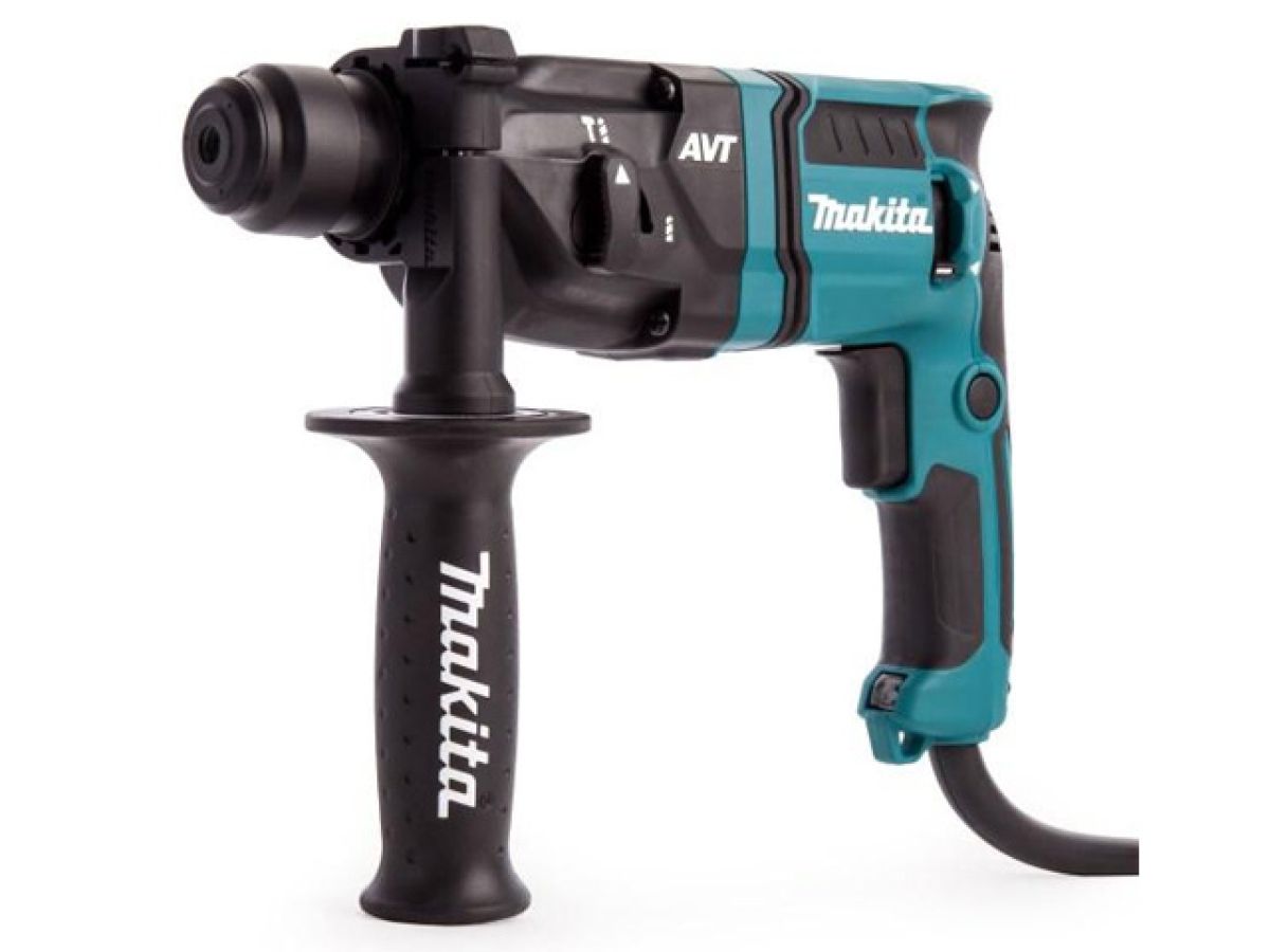 перфоратор makita hr 1841 f в чем. (470 вт, 1.6 дж, 2 реж., патрон sds-plus, вес 2.6 кг) hr1841f от BTSprom.by