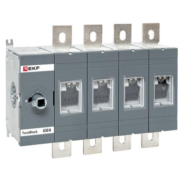 рубильник 4п 630а без рукоятки управления twinblock ekf tb-s-630-4p от BTSprom.by