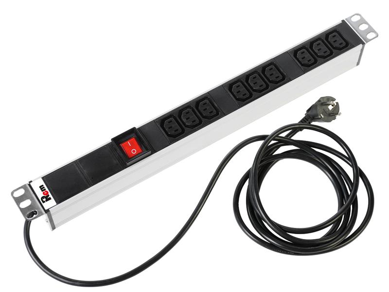 блок распределения питания r-16-9c13-v-440-3 9хc13 16а базов. горизонт. schuko 3м rem 1464888 от BTSprom.by