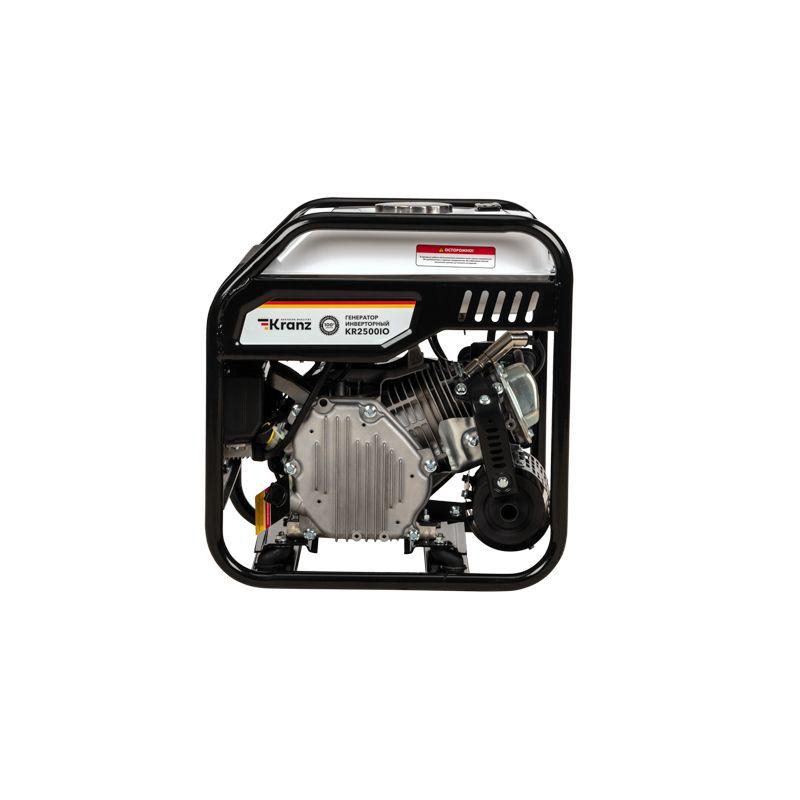  Генератор инверторный KR2500IO 2.5кВт 230В 7л открытый корпус ручной старт KRANZ KR-16-1142 фото в каталоге от BTSprom.by