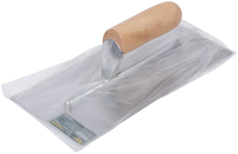  Гладилка нержавеющая с деревянной ручкой профи плоская 280х130мм FIT 05140 фото в каталоге от BTSprom.by