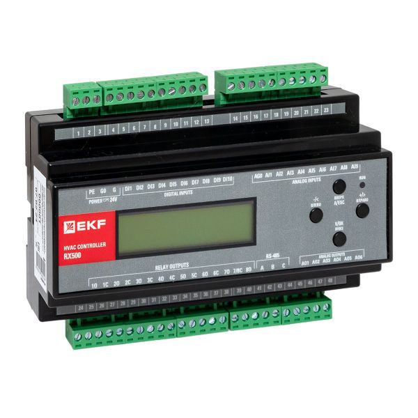  Контроллер конфигурируемый для систем отопления и ГВС EKF RX500-H фото в каталоге от BTSprom.by