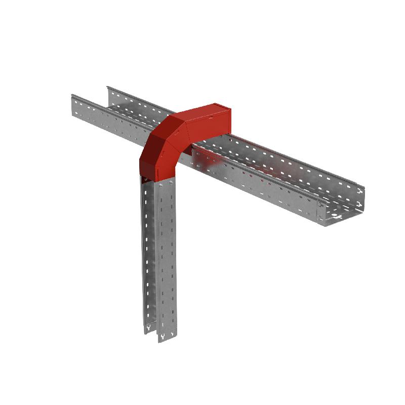 Крышка для ответвителя T-образ. вертикал. вниз 100х200х200мм "ПЛЮС" HD85 КМ PL17742 фото в каталоге от BTSprom.by