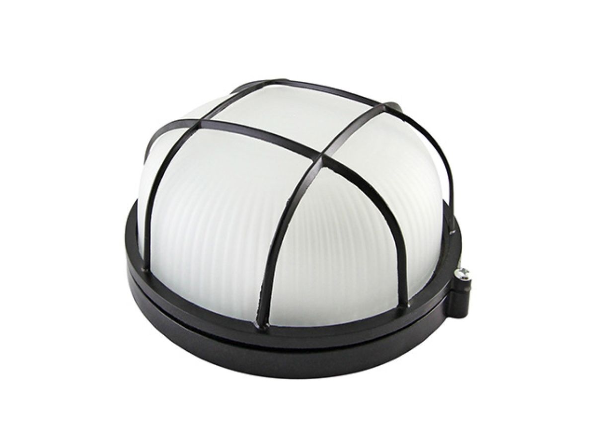 светильник нпб1302 черный/круг с реш. 60вт ip54 tdm sq0303-0033 от BTSprom.by