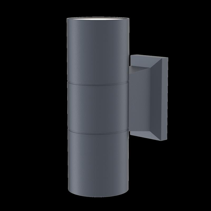  Светильник Bowery 2х50Вт GU10 IP54 бра настен. Maytoni O574WL-02GR фото в каталоге от BTSprom.by