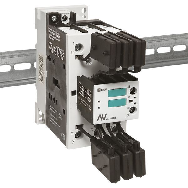  Контактор для конденсатора КМЭК 40квар 230В 1NО AVERES EKF ctrk-s-58-40-230-av фото в каталоге от BTSprom.by
