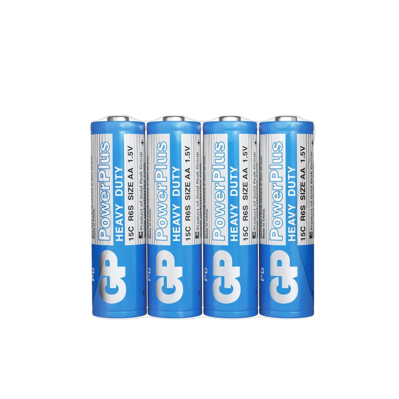 элемент питания солевой aa/r6 1.5в powerplus (уп.4шт) gp 10878 от BTSprom.by