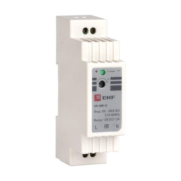 блок питания 12в dr-15w-12 proxima ekf dr-15w-12 от BTSprom.by