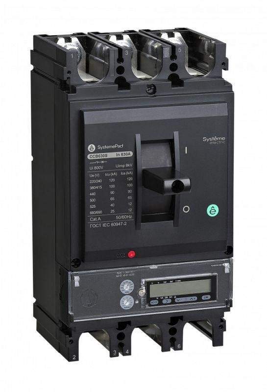 выключатель автоматический systemepact ccb400 50ка 3p3d s5.3e 400а рычаг se spc400n40053e3df от BTSprom.by