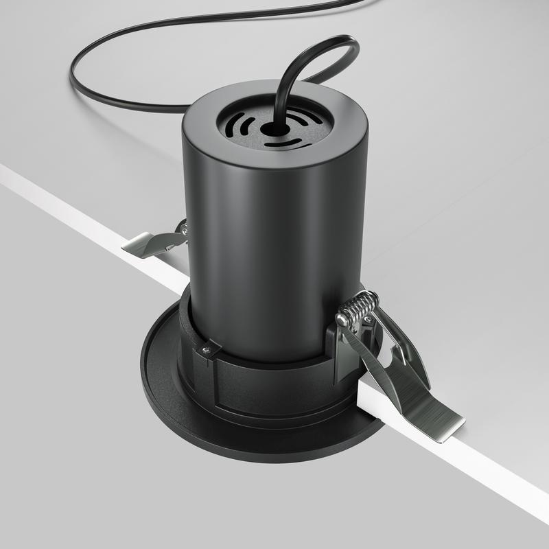  Светильник Hidden 10Вт 3000К 36град. встраив. Maytoni DL045-01-10W3K-B фото в каталоге от BTSprom.by