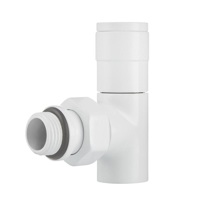  Набор дизайн-вентилей PIANO угловой 1/2дюйм бел. Royal Thermo НС-1422581 фото в каталоге от BTSprom.by