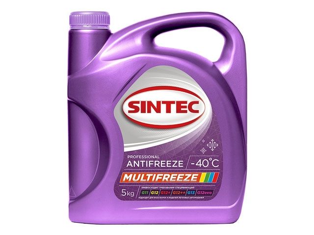антифриз sintec-40 multi freeze 5кг 990562 от BTSprom.by