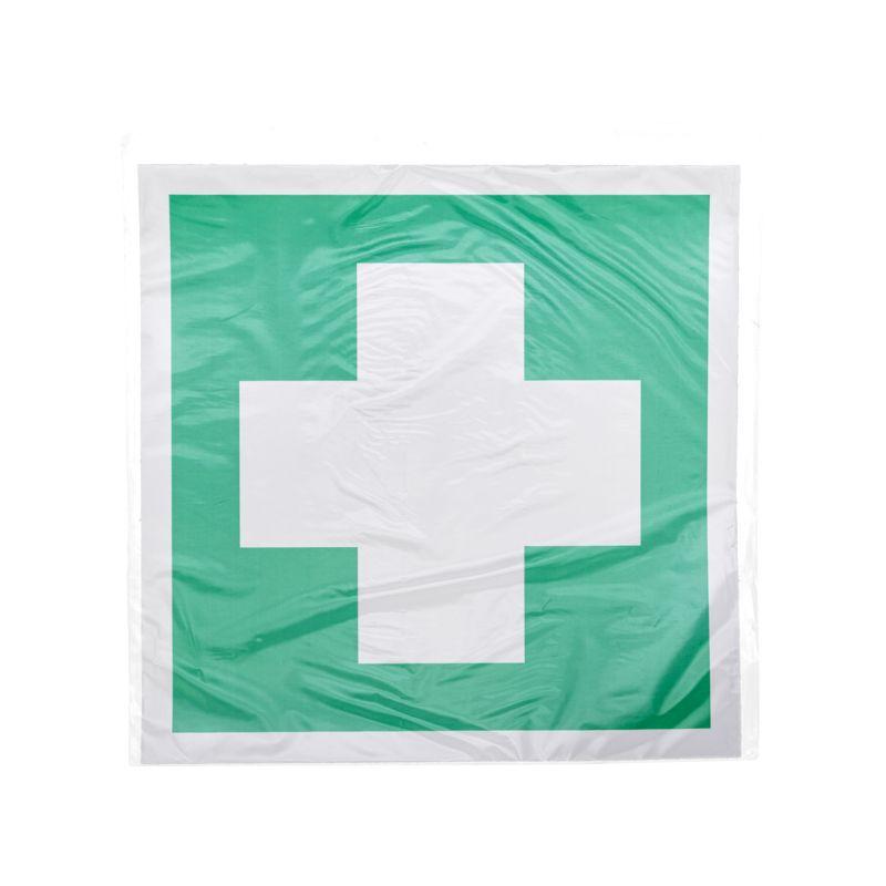  Наклейка знак медицинского назначения "Аптечка первой медицинской помощи" 200х200мм Rexant 56-0071 фото в каталоге от BTSprom.by