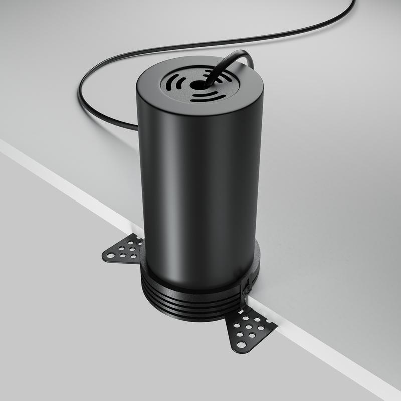  Светильник FOCUS LED 12Вт 3000К 60град. встраив. Maytoni DL125-L12-3K-TRS-B фото в каталоге от BTSprom.by