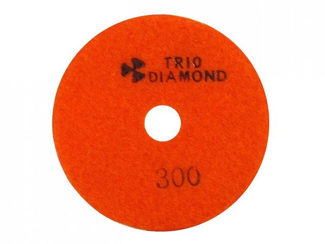 алмазный гибкий шлифкруг "черепашка" 100 № 300 (мокрая шл.) (trio-diamond) 340300 от BTSprom.by