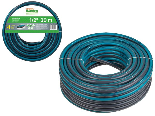 шланг поливочный 1/2" 30м startul garden (st6045-1/2-30) (4 слоя) st6045-1/2-30 от BTSprom.by