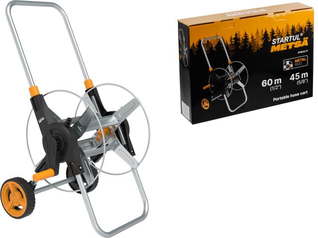 тележка для шланга 1/2"/60м startul metsa (st6013-17) (металл) st6013-17 от BTSprom.by