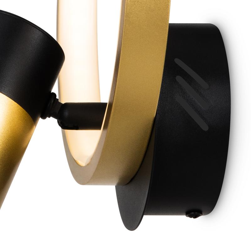  Светильник Tumbler 11Вт GU10х1 IP20 бра настен. Freya FR6074WL-L12GB фото в каталоге от BTSprom.by