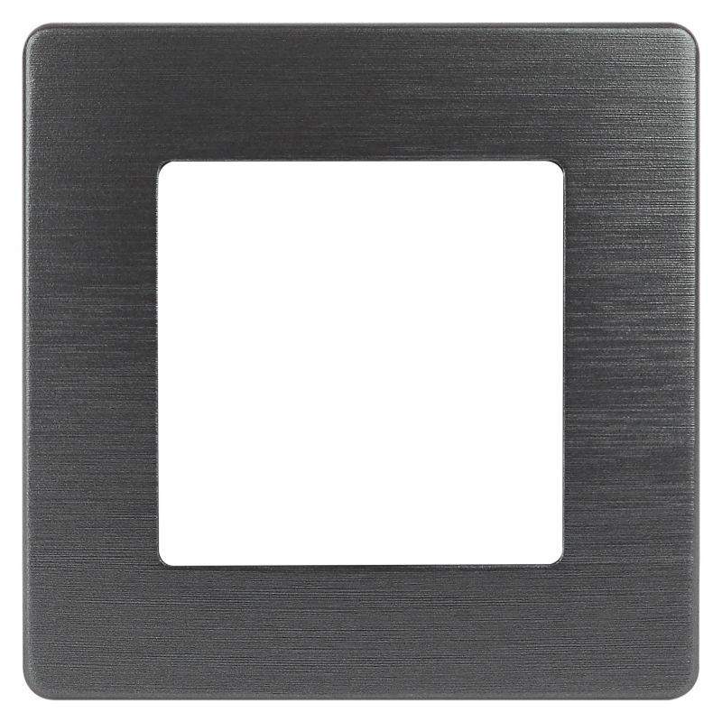 рамка 1-м 12-5101-05 сатин антрацит эра б0052503 от BTSprom.by