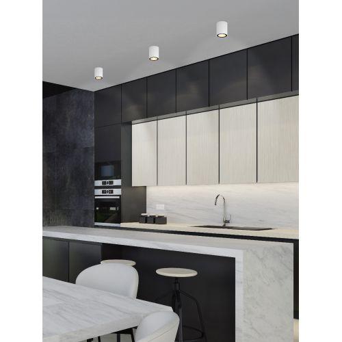  Светильник OL48 WH/BK MR16 GU10 IP44 настен./потолочн. спот черн./бел. Эра Б0059799 фото в каталоге от BTSprom.by