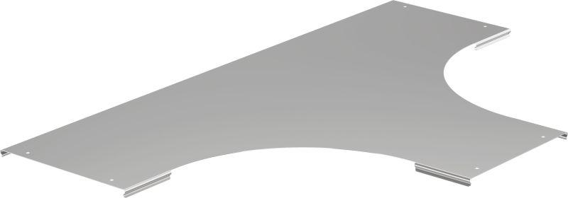 Крышка разветвителя лестн. T-образ. осн. 400мм R300 LESTA IEK CRT04D-4-400-10 от BTSprom.by