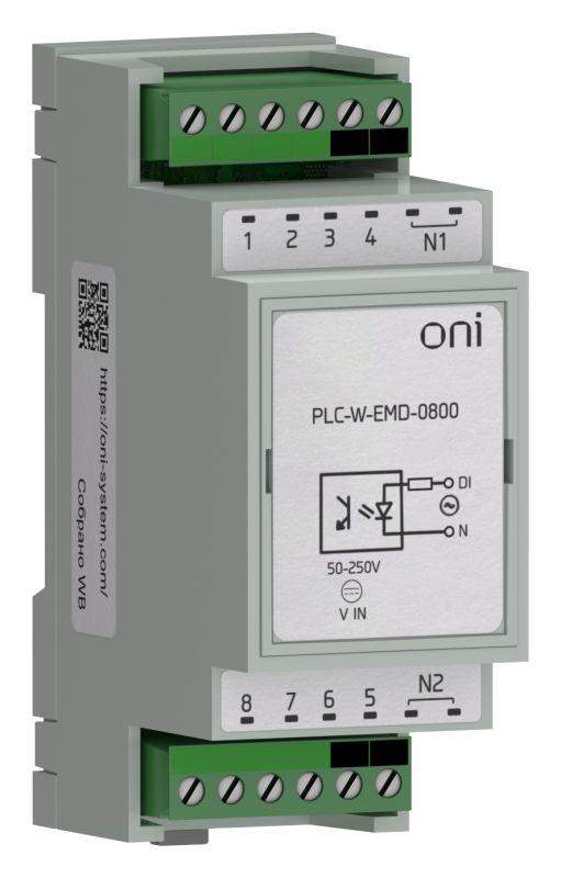 расширение 8 di 230в ac плк w. oni plc-w-emd-0800 от BTSprom.by
