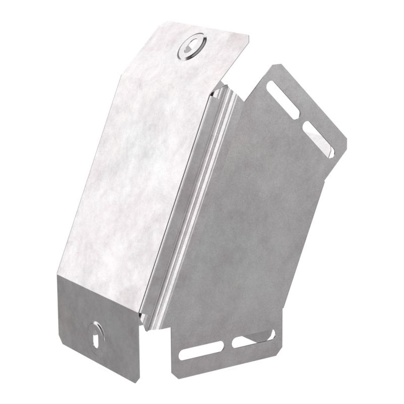 Угол вертикальный внешн. 45град. 100х100 0.7мм с крышкой Стандарт Промрукав PR16.0553 от BTSprom.by