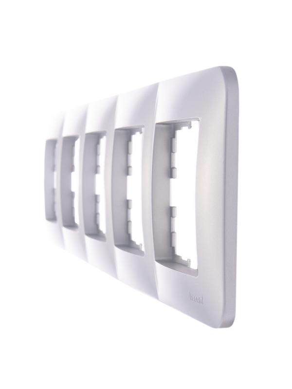  Рамка 5-м Karina Life горизонт. жемчуж./бел. перламутр LEZARD 708-3000-150 фото в каталоге от BTSprom.by