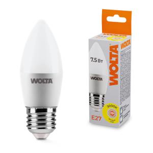 лампа светодиодная 7.5вт 3000к e27 wolta 25yc7.5e27 от BTSprom.by