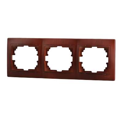 рамка 3-м mira горизонт. вишня lezard 701-0601-148 от BTSprom.by