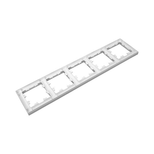  Рамка 5-м Эпика пластик алюм. EKF UP1-FPA-05 фото в каталоге от BTSprom.by