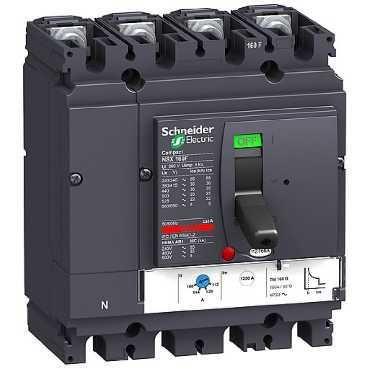  Выключатель автоматический 4п 4т 125А 50кА NSX160N TM125D SchE LV430861 фото в каталоге от BTSprom.by