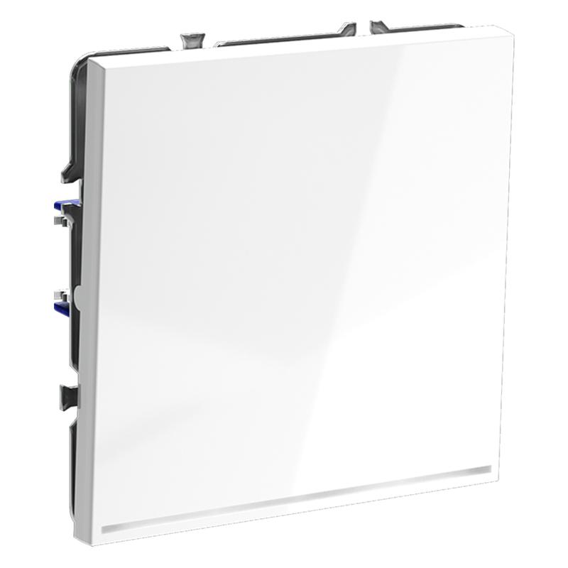  Переключатель проходной 1-кл. СП S70 10А с подсветкой механизм бел. глянцевый Voltum VLS010401 фото в каталоге от BTSprom.by